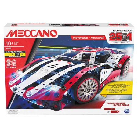 SUPERCAR - 25 MODELES MOTORISES MECCANO EGAL CATA NOEL