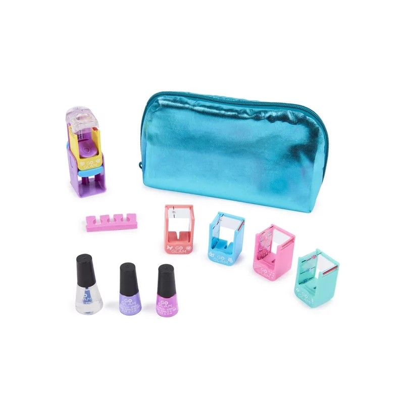 COOL MAKER - COFFRET GO GLAM U-NIQUE NAIL SALON PLUS POCHETTE FORMAT VOYAGE