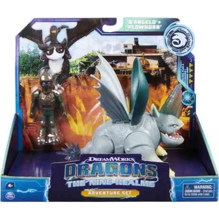 PACK DRAGON ET VIKING D ANGELO ET BISSOCORN DRAGONS LES NEUF ROYAUMES