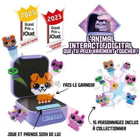 BITZEE MON ANIMAL INTERACTIF BARQUETTE