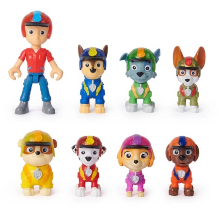 MULTIPACK FIGURINES JUNGLE PUPS LA PAT PATROUILLE