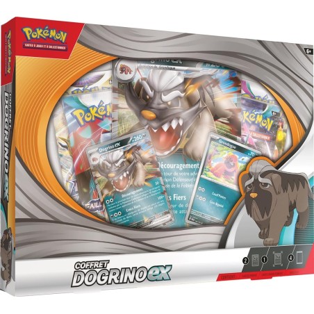 POKEMON COFFRET EX 4 BOOSTERS - DOGRINO-EX Q1