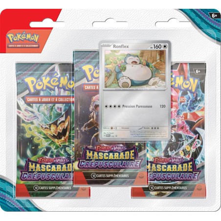 POKEMON EV06 PACK 3 BOOSTERS