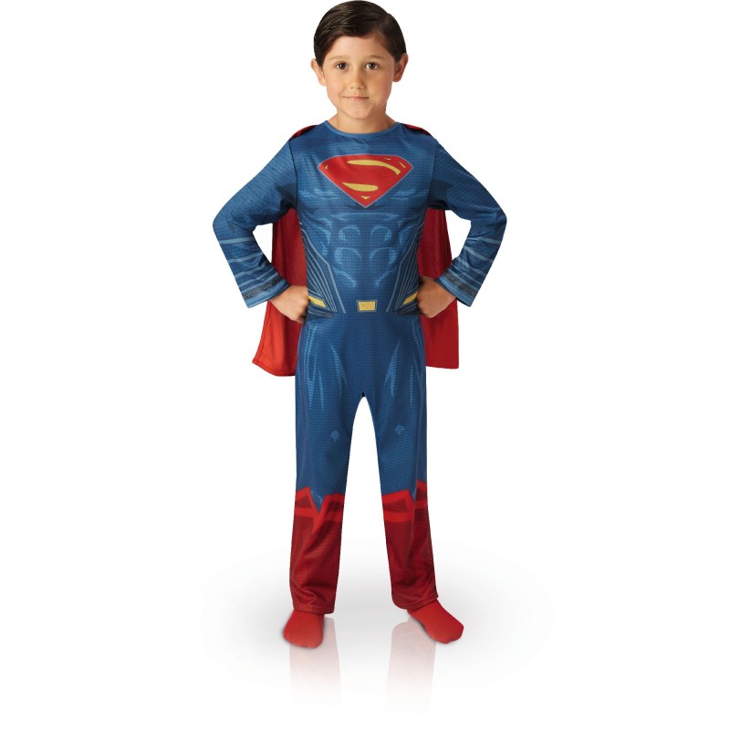 DEGUISEMENT CLASSIQUE SUPERMAN JUSTICE LEAGUE 5-6 ANS