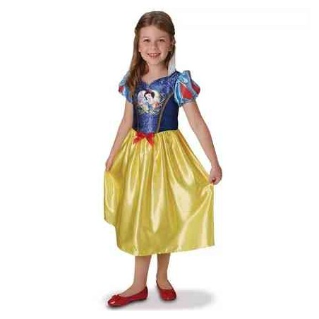 DEGUISEMENT CLASSIQUE SEQUIN BLANCHE NEIGE - TL