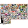 PUZZLE 1500 PCS - MONNAIES PAPIER DANS LE MONDE