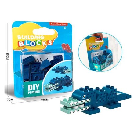 CROCODILE LARGE PARTICLE BUILDING BLOCK 18PCS