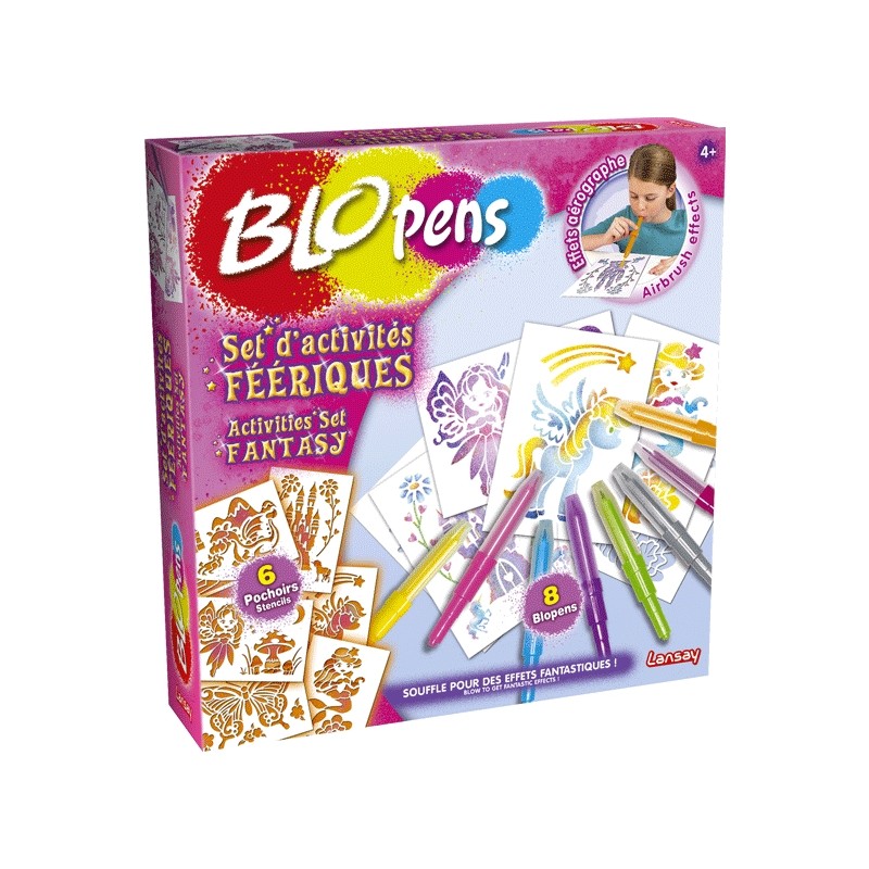 BLOPENS SET D ACTIVITES FEERIQUES