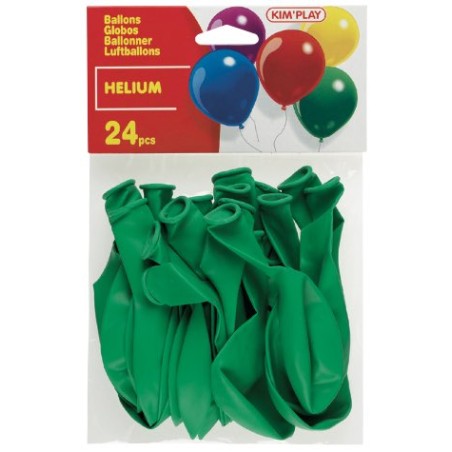 24 BALLONS EXCEL VERT