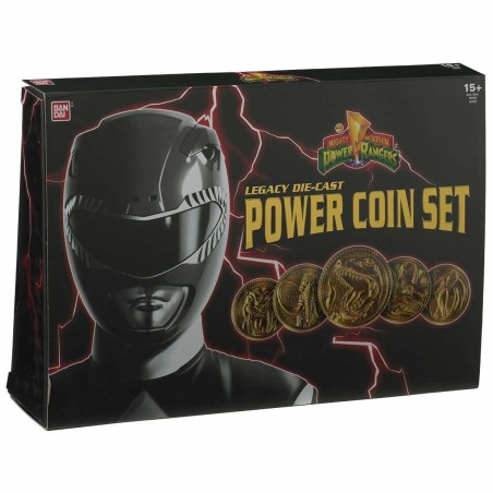 POWER RANGERS LEGACY DIE-CAST POWER COIN SET