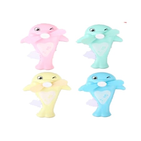 HAND PRESSURE FAN DOLPHIN 12 PCS-DISPLAY BOX