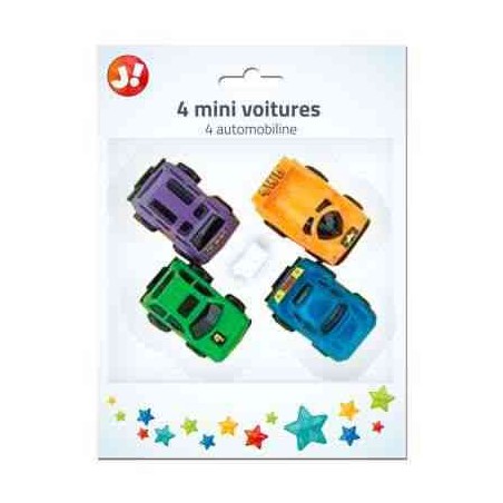 4 MINI VOITURES