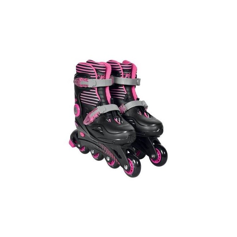 ROLLERS EN LIGNE AJUSTABLES ROSE 36-39