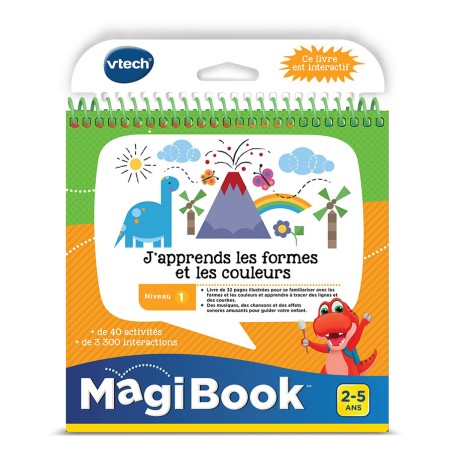 MAGIBOOK - J APPRENDS LES FORMES ET LES COULEURS