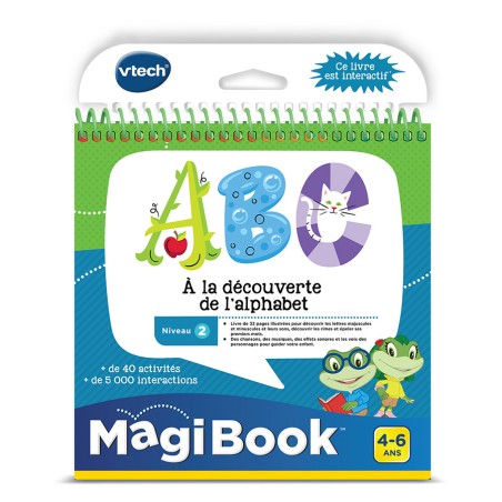 MAGIBOOK - ABC A LA DECOUVERTE DE L ALPHABET