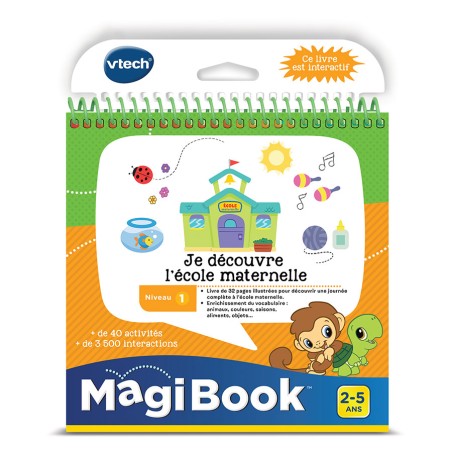 MAGIBOOK - JE DECOUVRE L ECOLE MATERNELLE