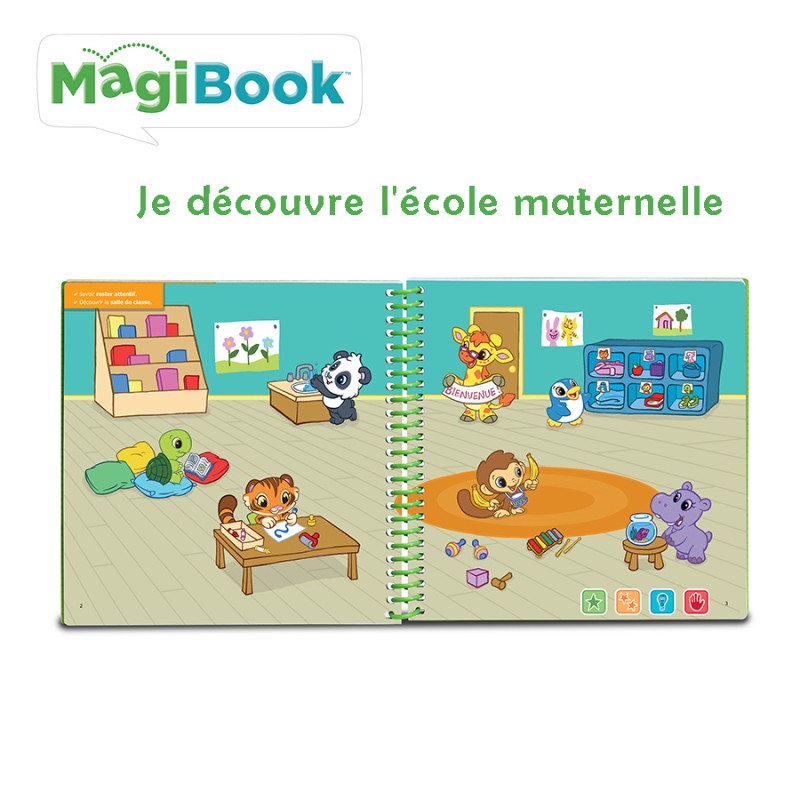 MAGIBOOK - JE DECOUVRE L ECOLE MATERNELLE