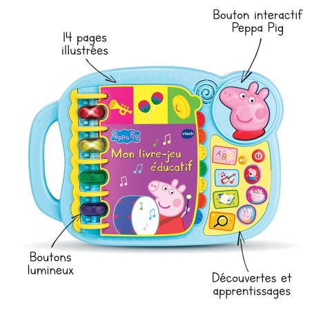 PEPPA PIG - MON LIVRE-JEU EDUCATIF