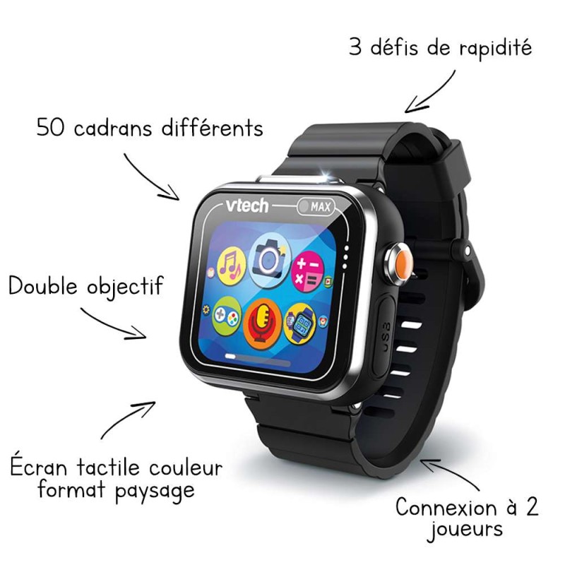 KIDIZOOM SMARTWATCH MAX NOIRE